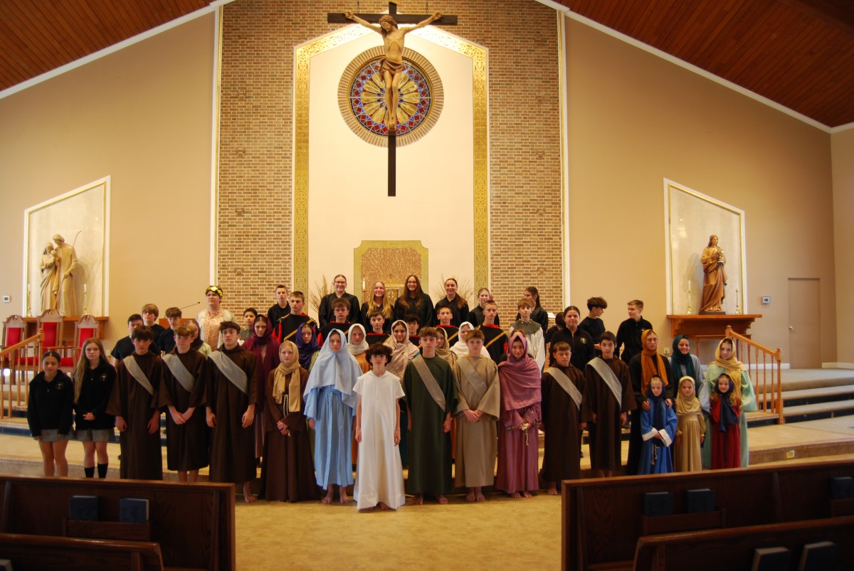 Living Stations of the Cross - SJB Class of 2026